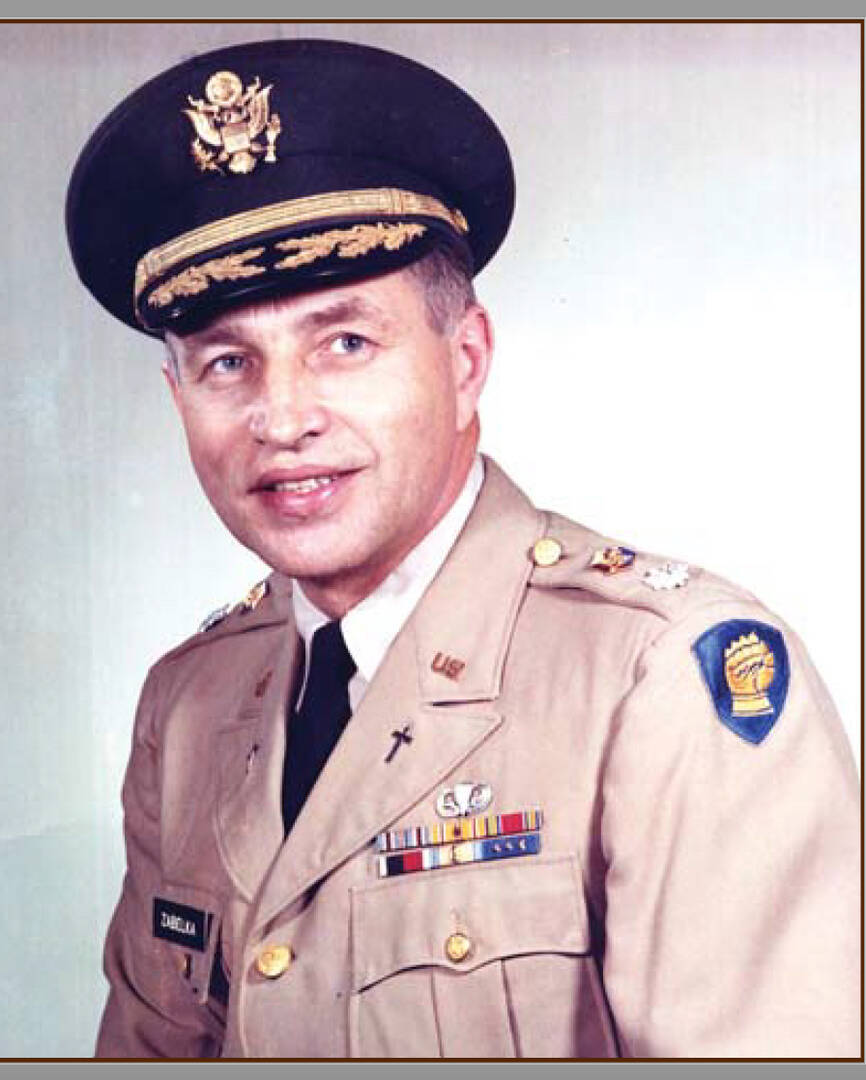 Father George Zabelka during his time as a military chaplain (photo courtesy of Emmanuel Charles McCarthy)