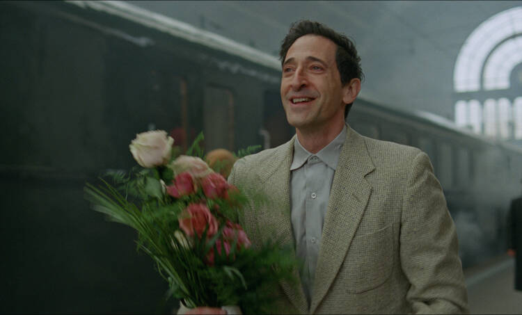 Adrien Brody in ‘The Brutalist’ (A24)