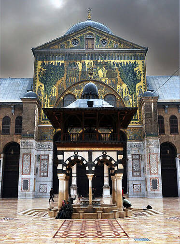 The Great Umayyed Mosque of Damascus, Syria