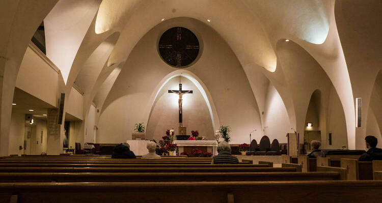 St. Stephen Martyr Catholic Church in Washington, D.C. on the morning of Donald J. Trump's inauguration as president