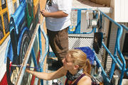 HEALTHY STREET. The Walldogs at work.