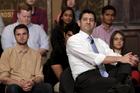 Paul Ryan, then the speaker of the U.S. House, attends a town hall meeting on April 27, 2016, at Georgetown University's Institute of Politics and Public Service, in Washington, D.C. (CNS photo/Yuri Gripas, Reuters)
