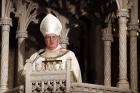 In this Jan. 6, 2017 file photo, Cardinal Joseph Tobin gives the homily during a Mass ceremony installing him as the new archbishop of Newark, in Newark, N.J. (AP Photo/Julio Cortez, File)
