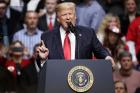 President Donald Trump speaks at a rally on Wednesday, March 15, 2017, in Nashville, Tenn. (AP Photo/Mark Humphrey)